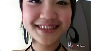 b. faced Thai teen is easy pussy for the experienced sex coming
